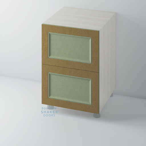 Bare Shaker Kitchen Drawer with Ogee Moulding for IKEA METOD - Foxstow
