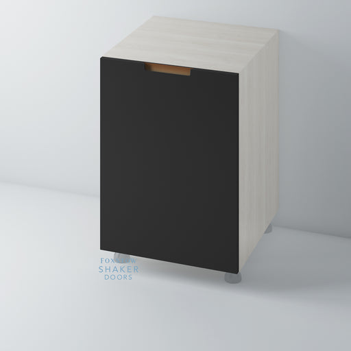 Painted, Stop J Groove BRASS Insert Kitchen Door - Foxstow
