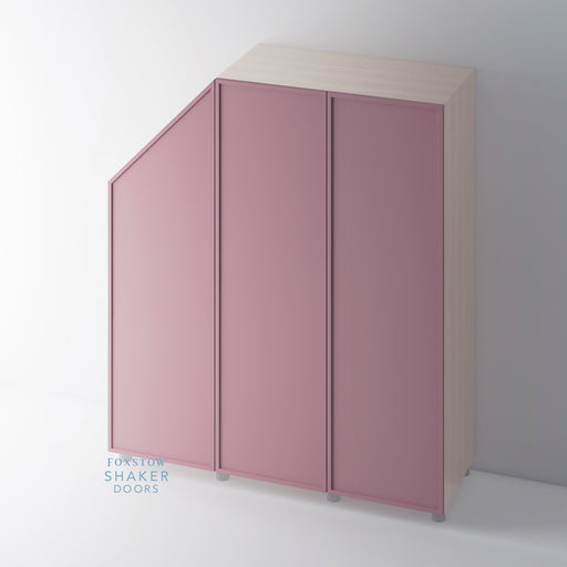 Painted, Angled Slimline Shaker Door - Foxstow