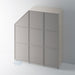 Painted, Slimline Shaker 3 Panel Angled Door - Foxstow