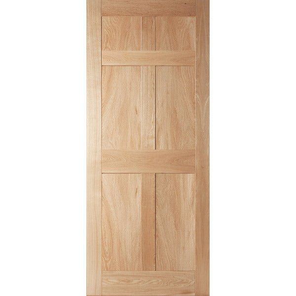 6 Panel Oak Shaker Door - Foxstow