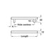 Barnabus, Steel, Bar Handle - Foxstow