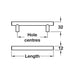 Bartram, Steel Bar Handle - Foxstow