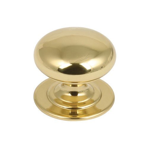 Clayton, Brass, Knob - Foxstow