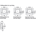 Concealed Cup Hinge, Pie - Cut Corner Hinge, with Full - Cup Drill Hole, Tiomos Pcc - Foxstow