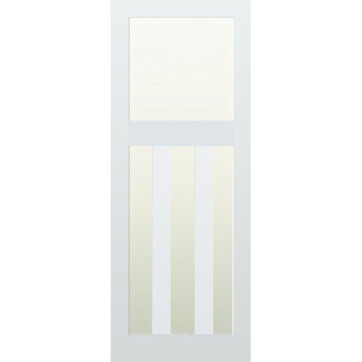 Glazed 1930's Hardwood Door - Foxstow