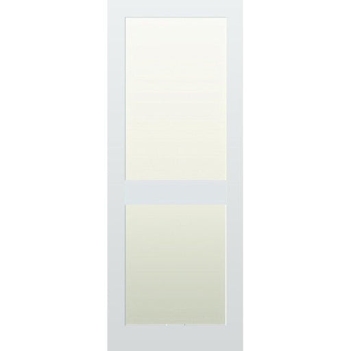 Glazed 2 Panel Hardwood Shaker Door - Foxstow