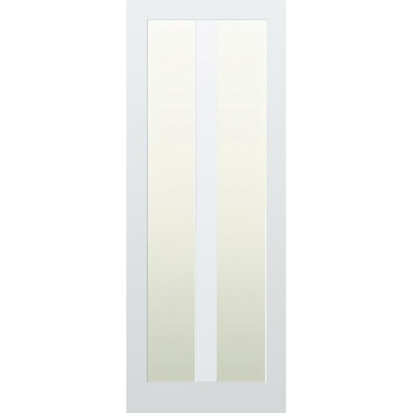 Glazed 2 Vertical Panel Hardwood Shaker Door - Foxstow