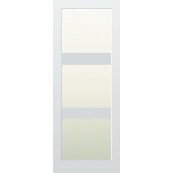Glazed 3 Panel Hardwood Shaker Door - Foxstow