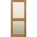Glazed 2 Panel Solid Oak Shaker Door - Foxstow