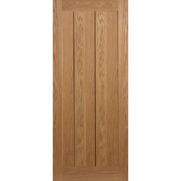 3 Vertical Panel Oak Shaker Door - Foxstow