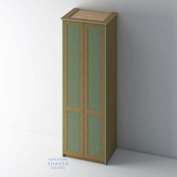 Bare, Reeded Shaker PAX Set - Foxstow