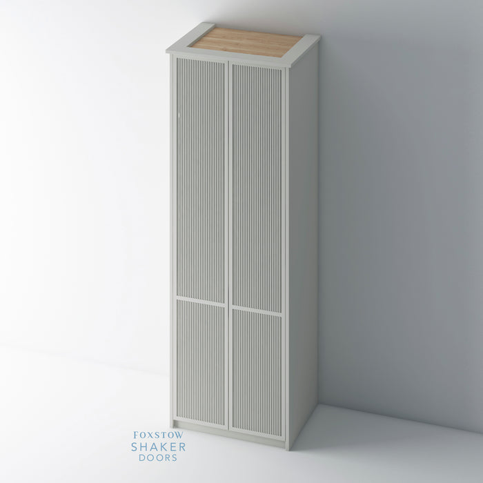 Painted, Slimline Shaker Reeded PAX Set - Foxstow