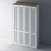 Primed, Reeded Shaker PAX Set - Foxstow