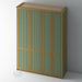 Bare, Reeded Shaker PAX Set - Foxstow