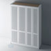 Primed, Reeded Shaker PAX Set - Foxstow