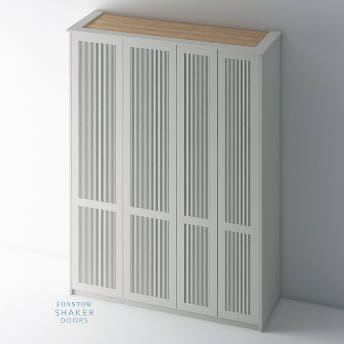 Painted, Shaker Reeded PAX Set - Foxstow