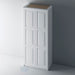 Primed, Shaker Style with Raised Panel PAX Set - Foxstow