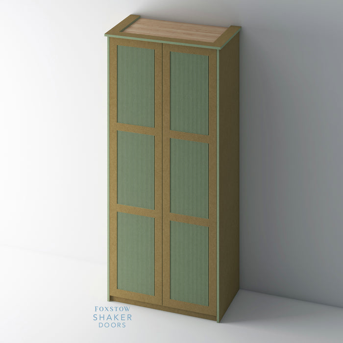 Bare, Reeded Shaker PAX Set - Foxstow