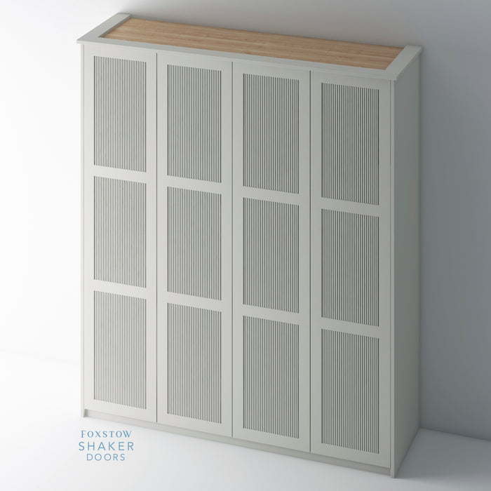 Painted, Shaker Reeded PAX Set - Foxstow