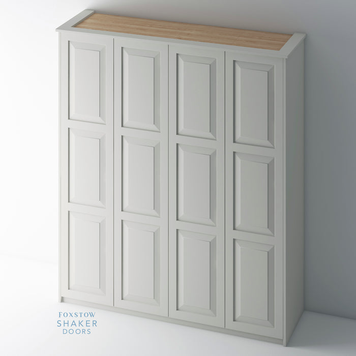 Painted, Shaker Raised Panel PAX Set - Foxstow