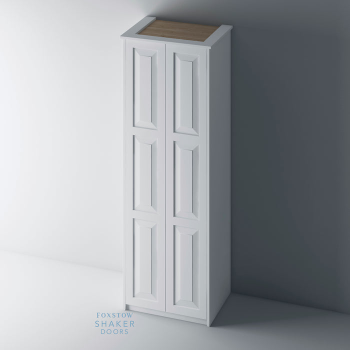 Primed, Shaker Style with Raised Panel PAX Set - Foxstow