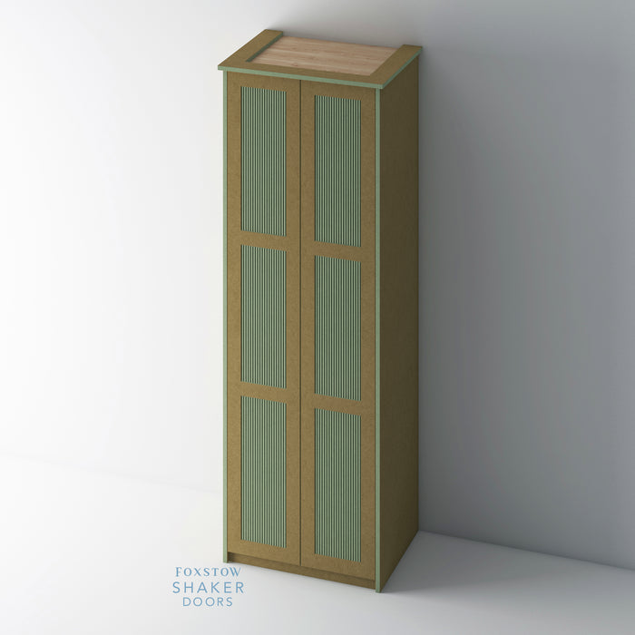 Bare, Reeded Shaker PAX Set - Foxstow