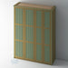 Bare, Reeded Shaker PAX Set - Foxstow