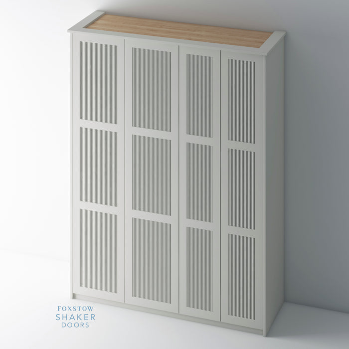 Painted, Shaker Reeded PAX Set - Foxstow