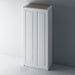 Primed, Shaker Style with Raised Panel PAX Set - Foxstow