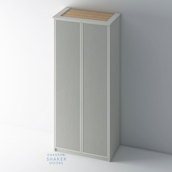 Painted, Slimline Shaker Reeded PAX Set - Foxstow