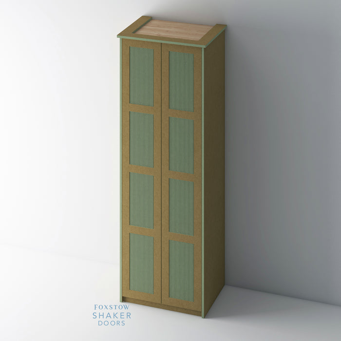 Bare, Reeded Shaker PAX Set - Foxstow