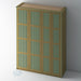 Bare, Reeded Shaker PAX Set - Foxstow
