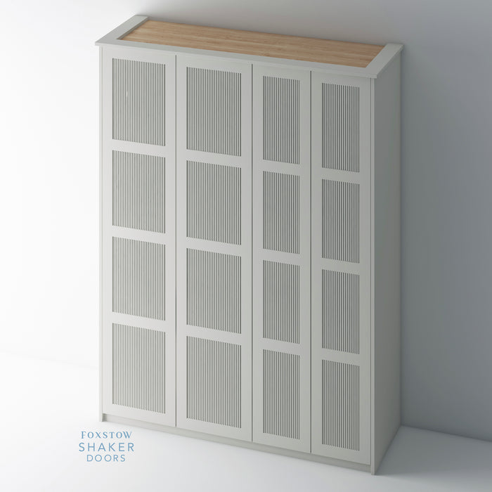 Painted, Shaker Reeded PAX Set - Foxstow