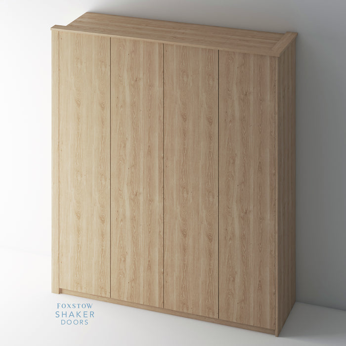 Oak Flat Panel PAX Set - Foxstow
