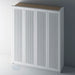 Primed, Reeded Shaker PAX Set - Foxstow