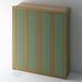 Bare, Reeded Shaker PAX Set - Foxstow