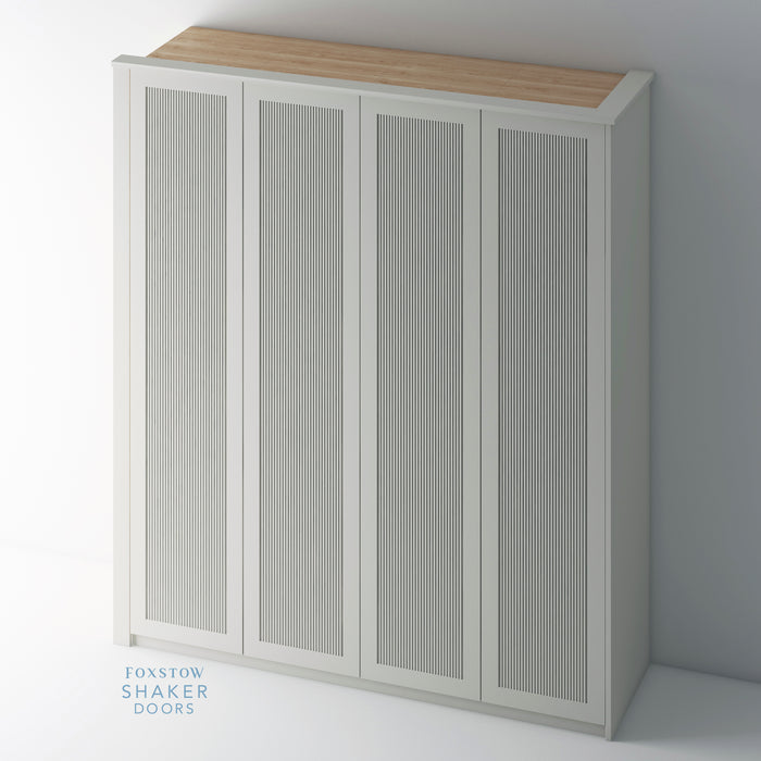 Painted, Shaker Reeded PAX Set - Foxstow