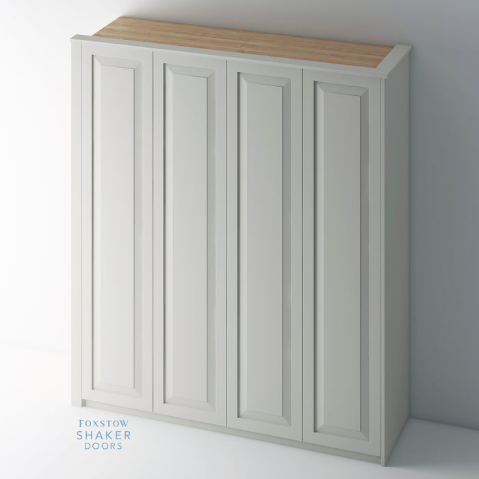Painted, Shaker Raised Panel PAX Set - Foxstow