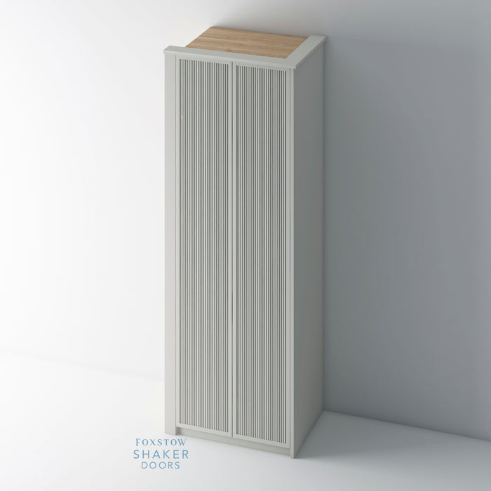 Painted, Slimline Shaker Reeded PAX Set - Foxstow