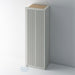 Painted, Slimline Shaker Reeded PAX Set - Foxstow