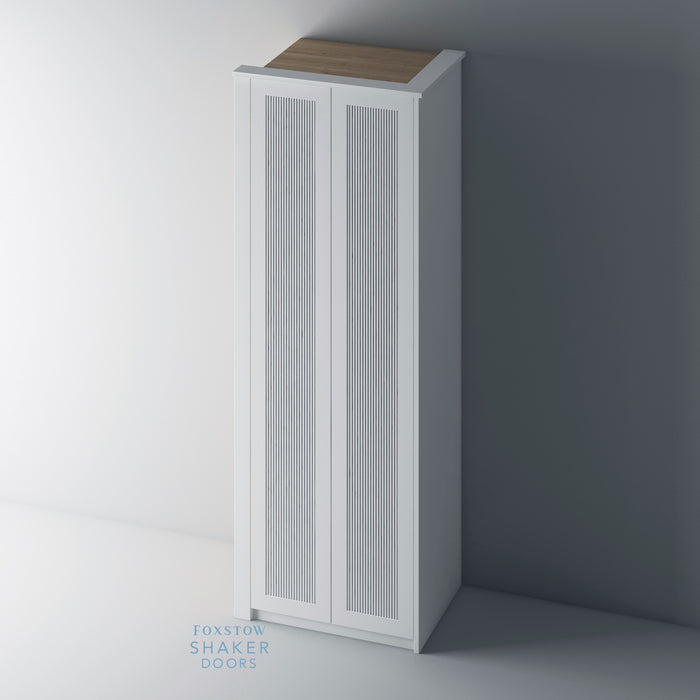 Primed, Reeded Shaker PAX Set - Foxstow