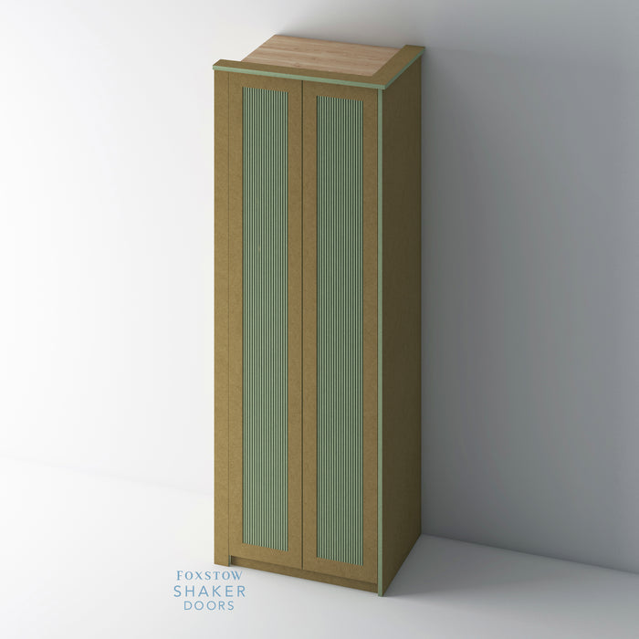 Bare, Reeded Shaker PAX Set - Foxstow