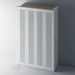 Primed, Reeded Shaker PAX Set - Foxstow