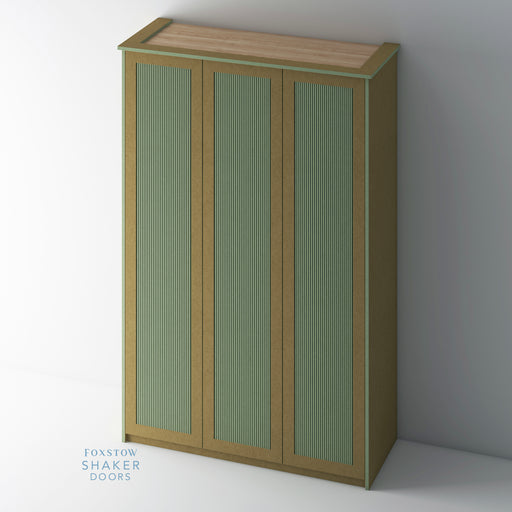 Bare, Reeded Shaker PAX Set - Foxstow