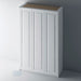 Primed, Shaker Style with Raised Panel PAX Set - Foxstow