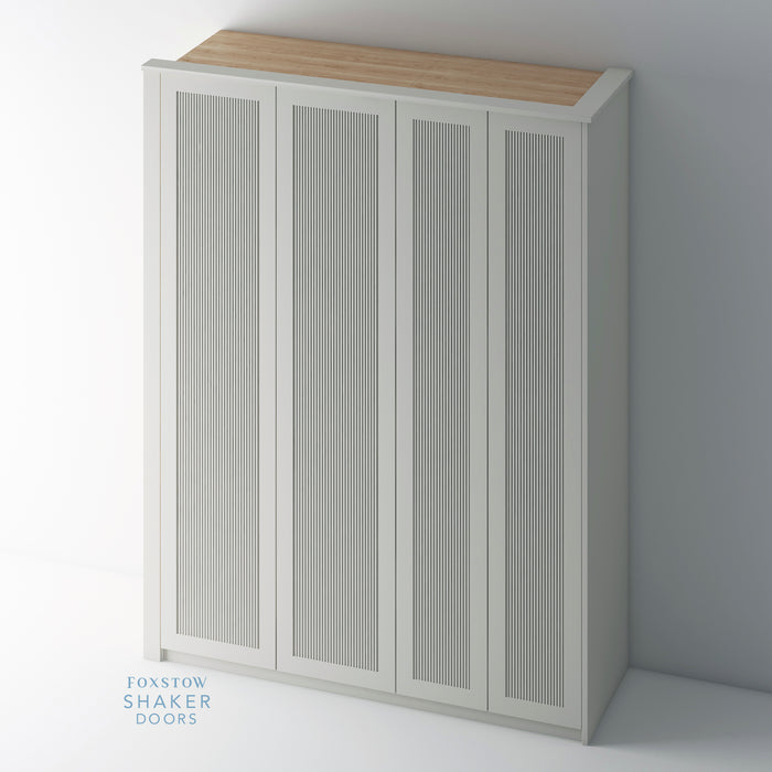 Painted, Shaker Reeded PAX Set - Foxstow