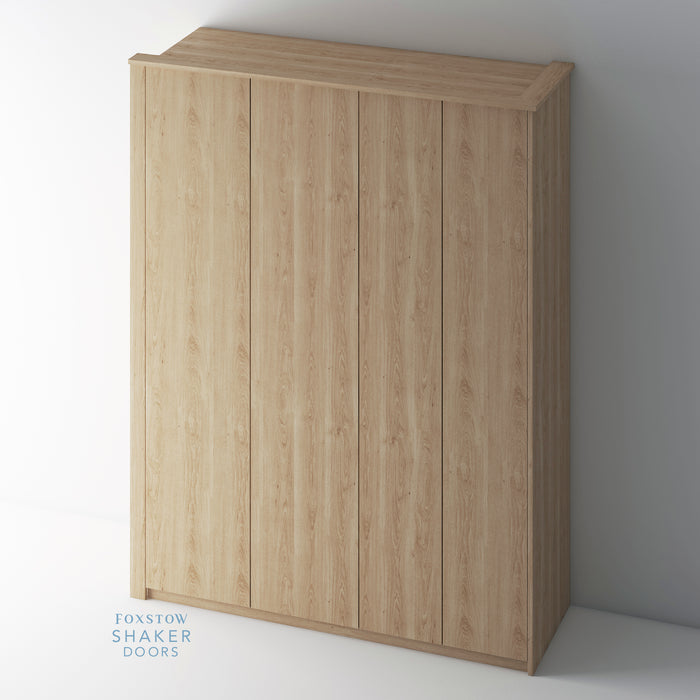 Oak Flat Panel PAX Set - Foxstow