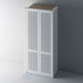 Primed, Reeded Shaker PAX Set - Foxstow