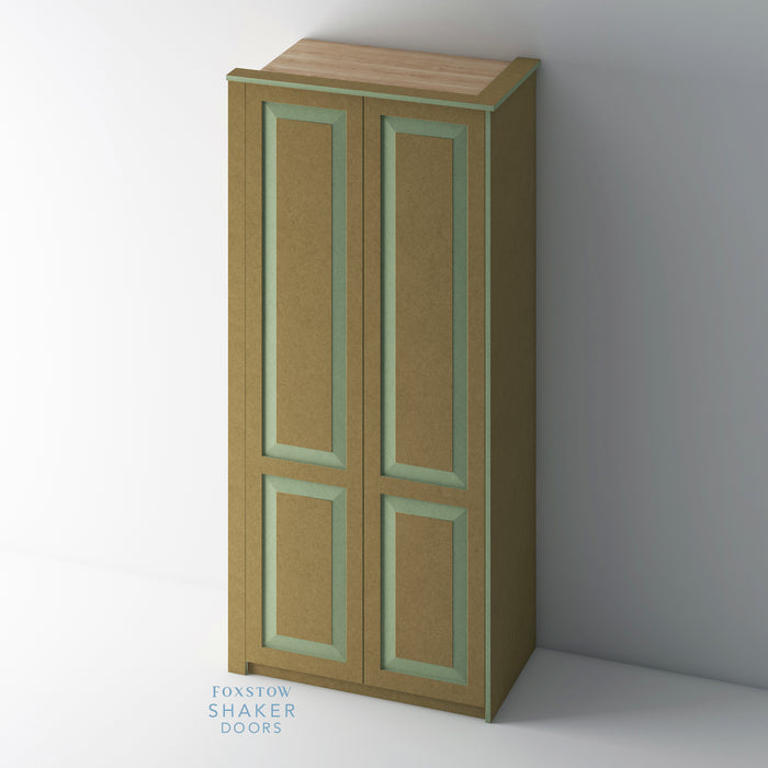 Bare, Shaker Style with Raised Panel PAX Set - Foxstow